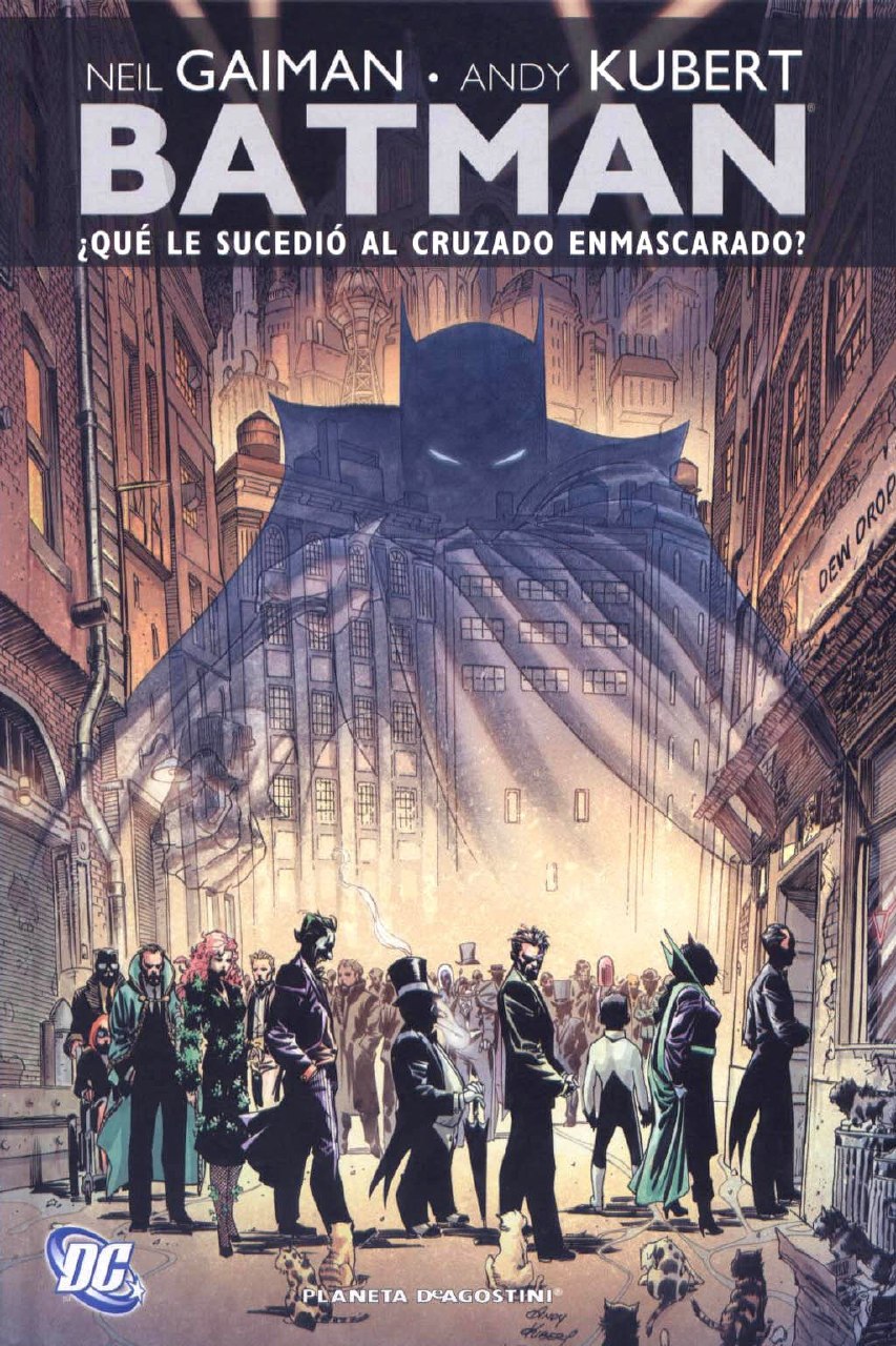 Portada ampliada de BATMAN ¿QUÉ LE SUCEDIÓ AL CRUZADO ENMASCARADO?