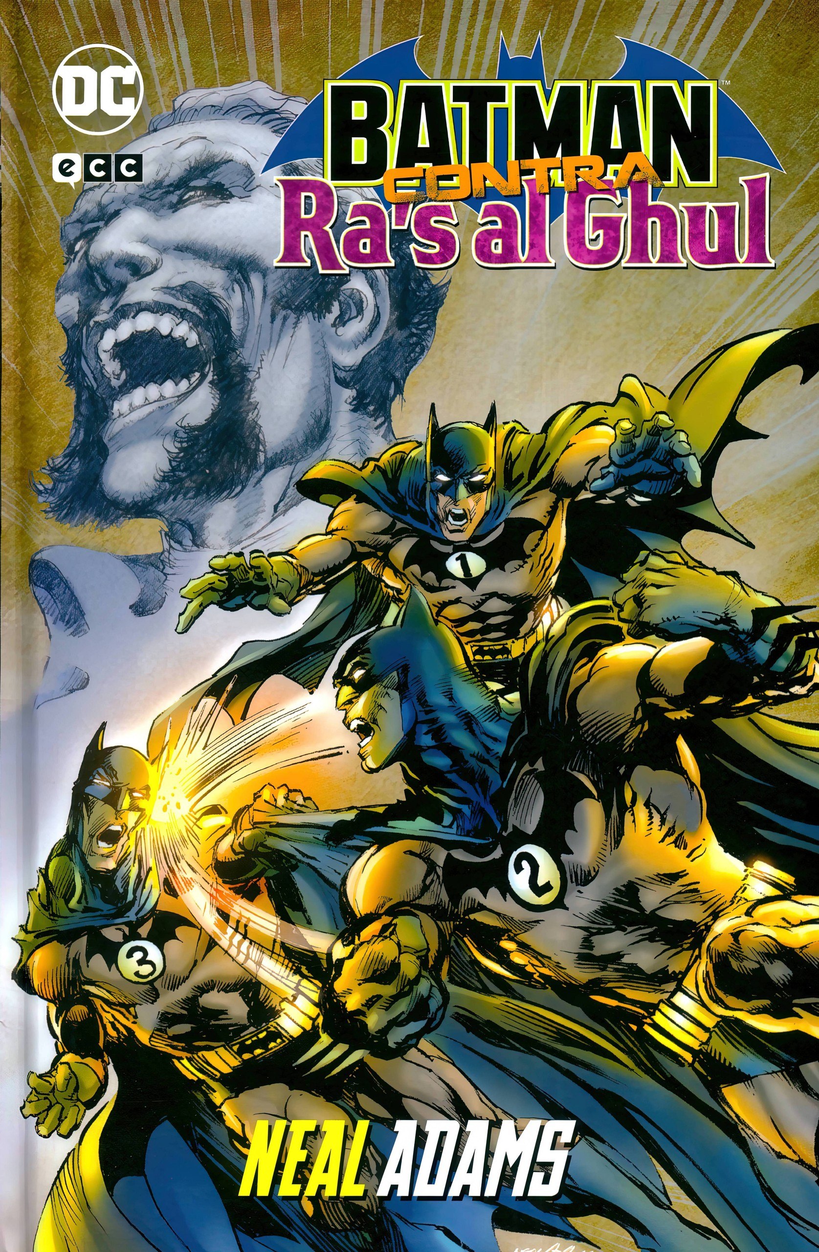 Portada ampliada de BATMAN CONTRA Ra's al Ghul