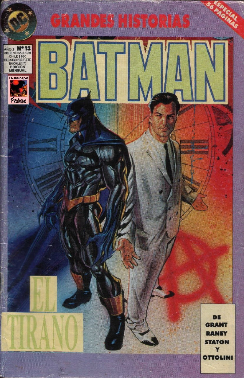Portada ampliada de BATMAN
