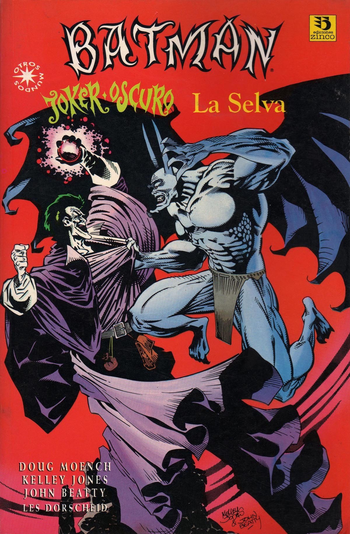 Portada ampliada de BATMAN JOKER OSCURO La Selva