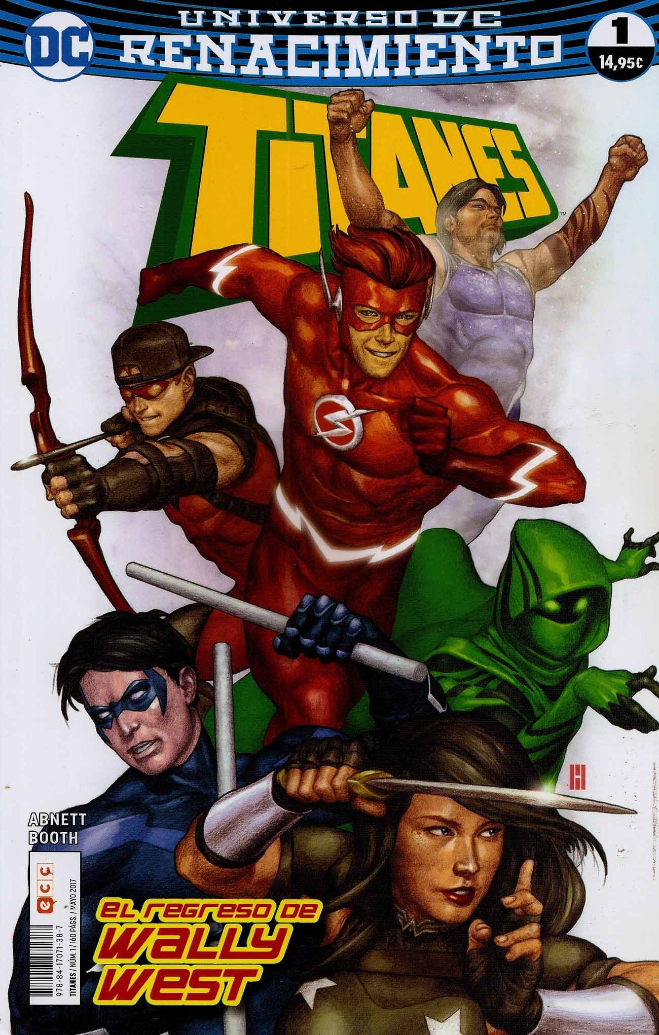 Portada ampliada de Titans
