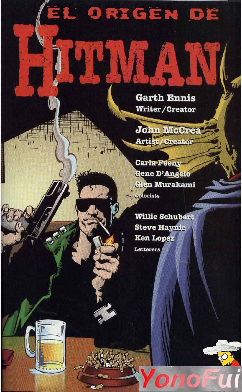 Portada ampliada de EL ORIGEN DE HITMAN