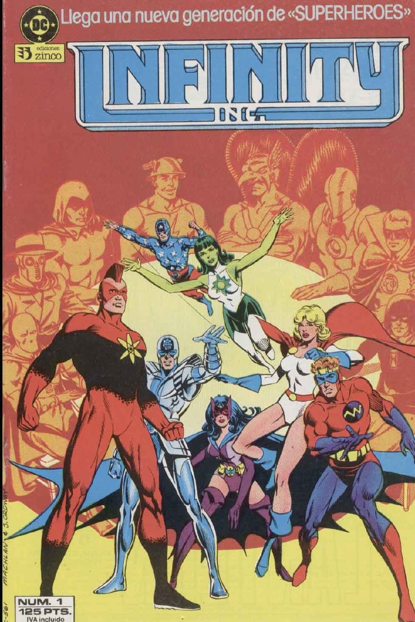 Portada ampliada de INFINITY
