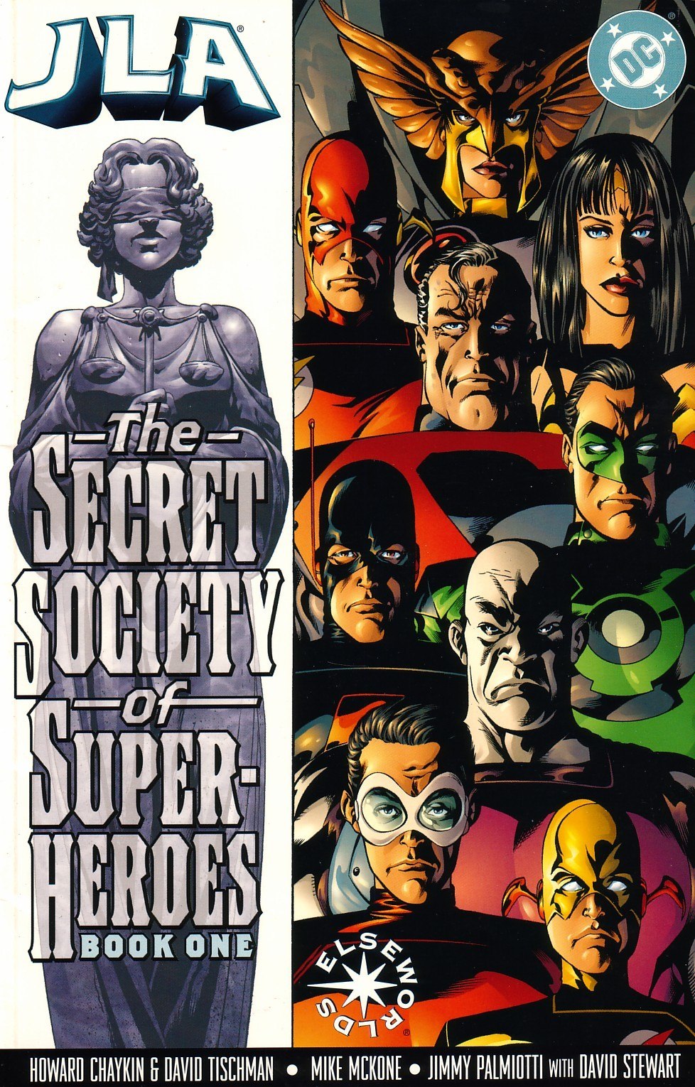 Portada ampliada de The Secret Society of Super-Heroes Book One