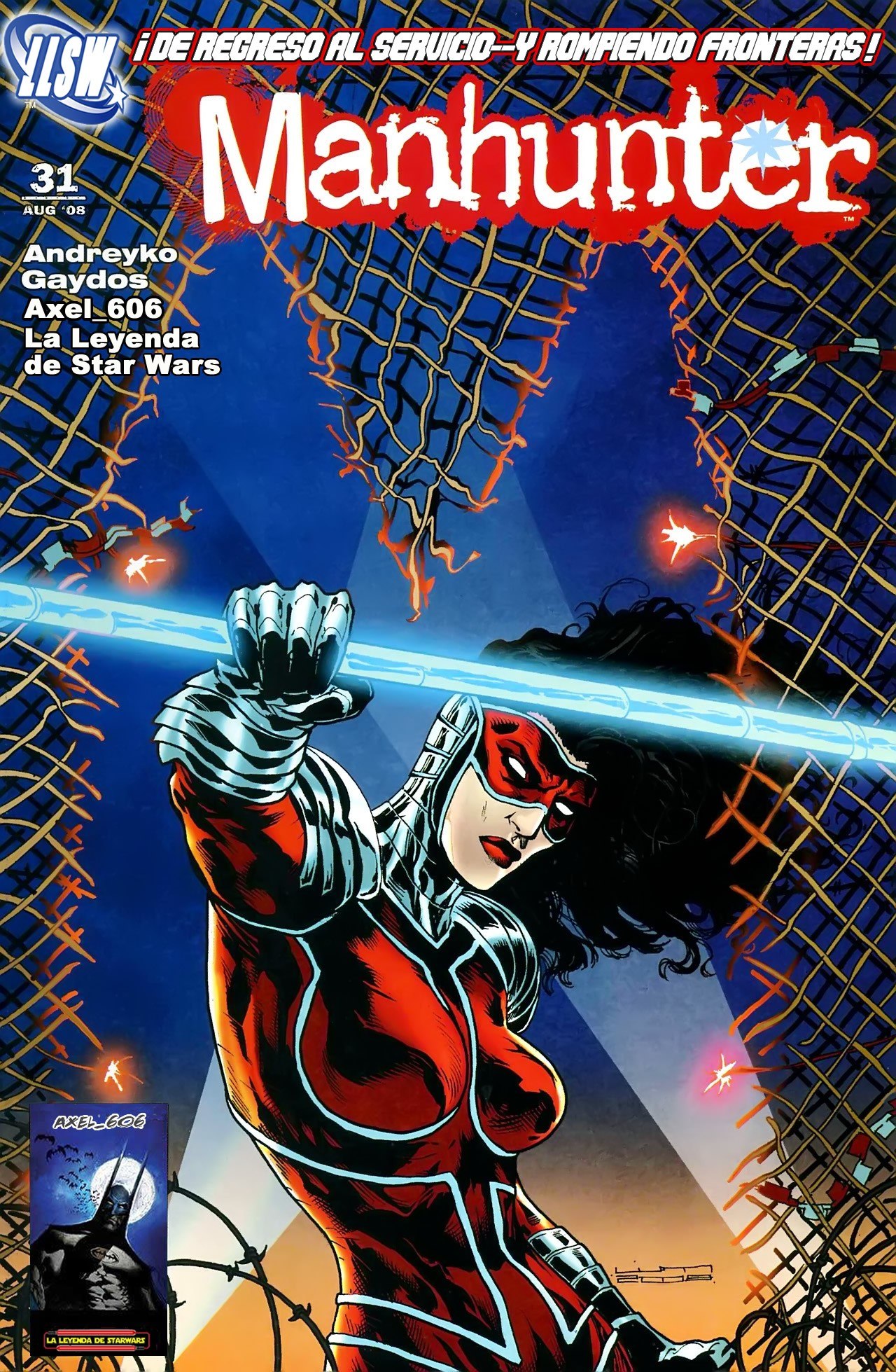 Portada ampliada de Manhunter