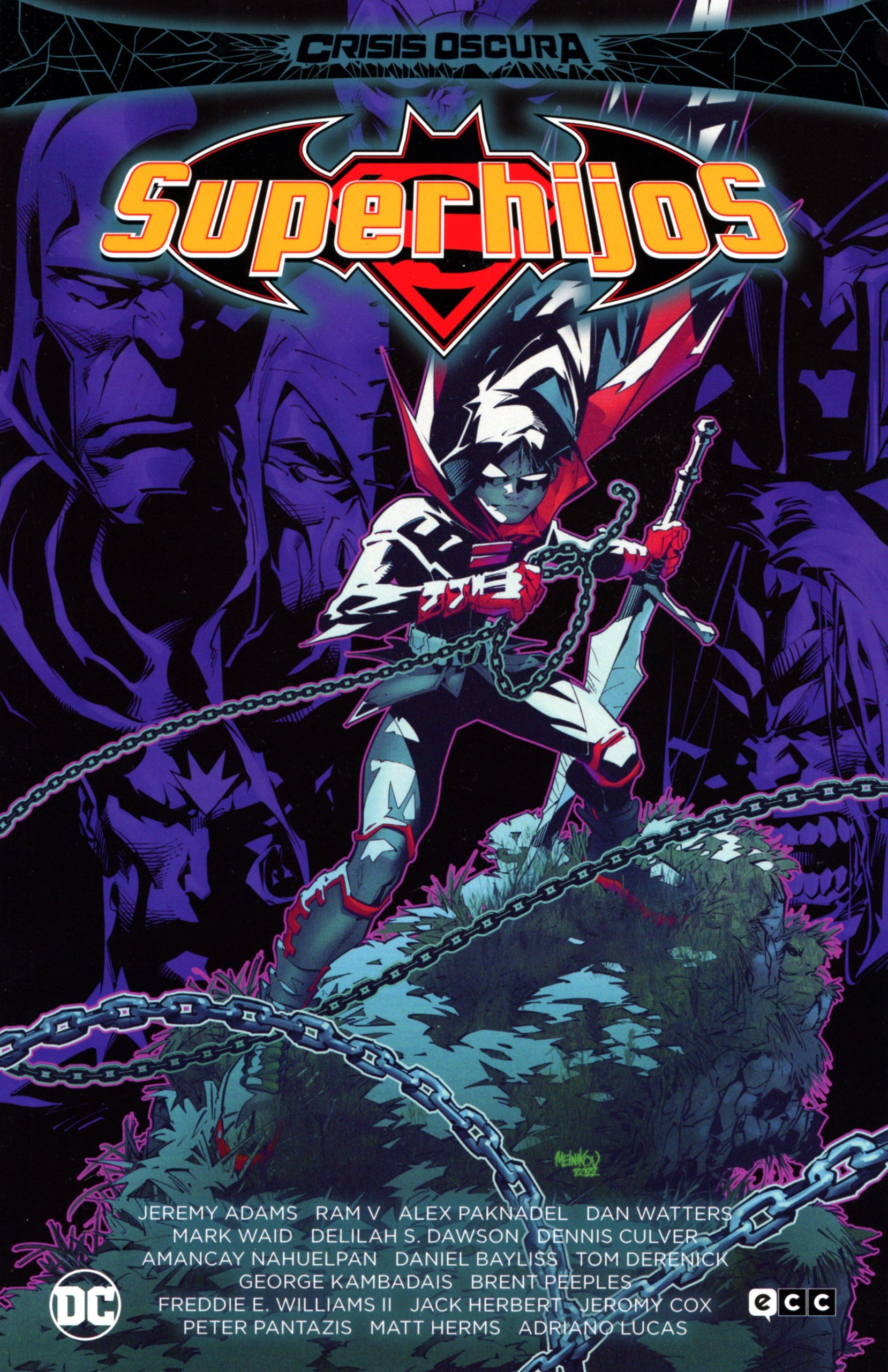Portada ampliada de Superhijos