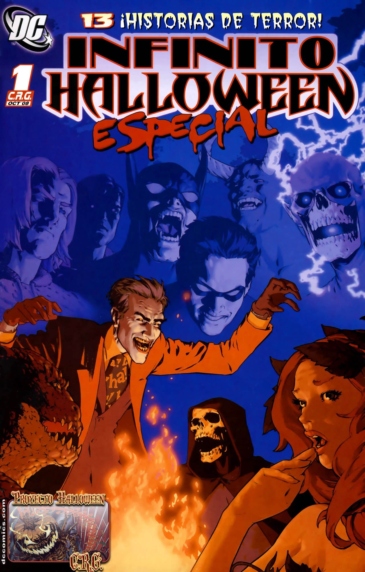 Portada ampliada de INFINITO HALLOWEEN ESPECIAL