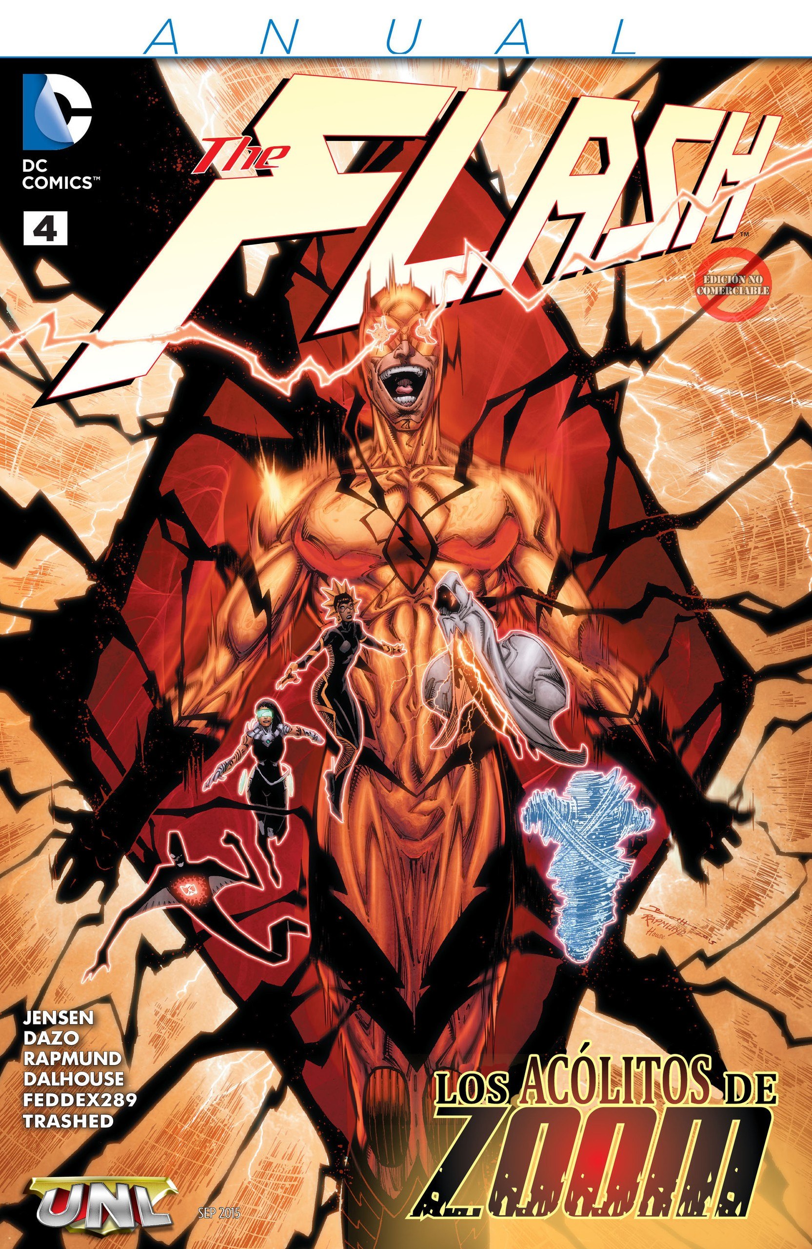 Portada ampliada de The Flash Annual #4