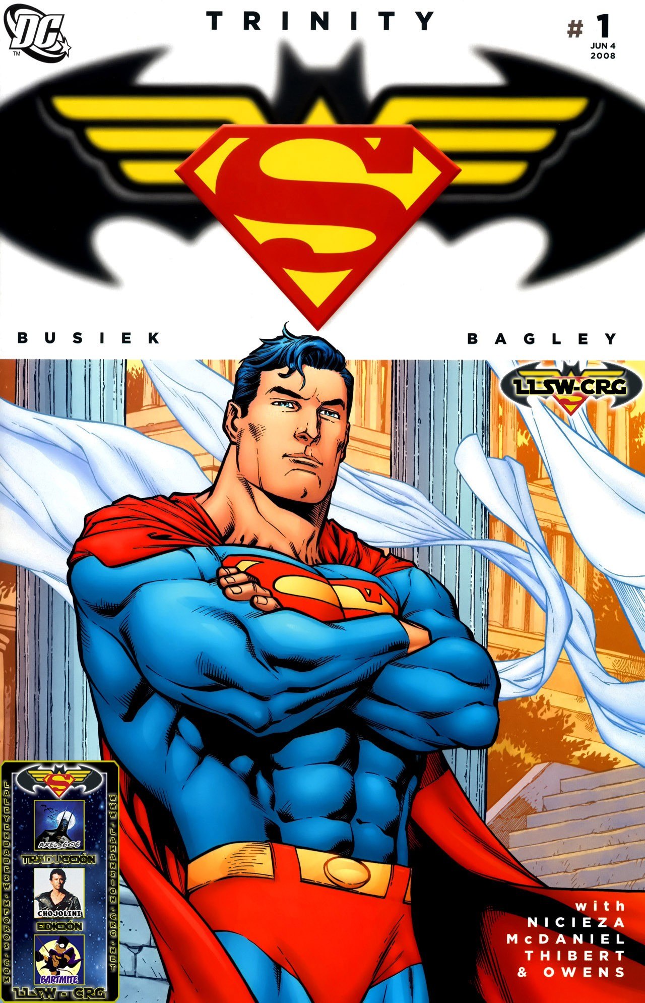 Portada ampliada de TRINITY