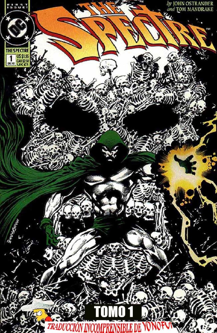 Portada ampliada de The Spectre