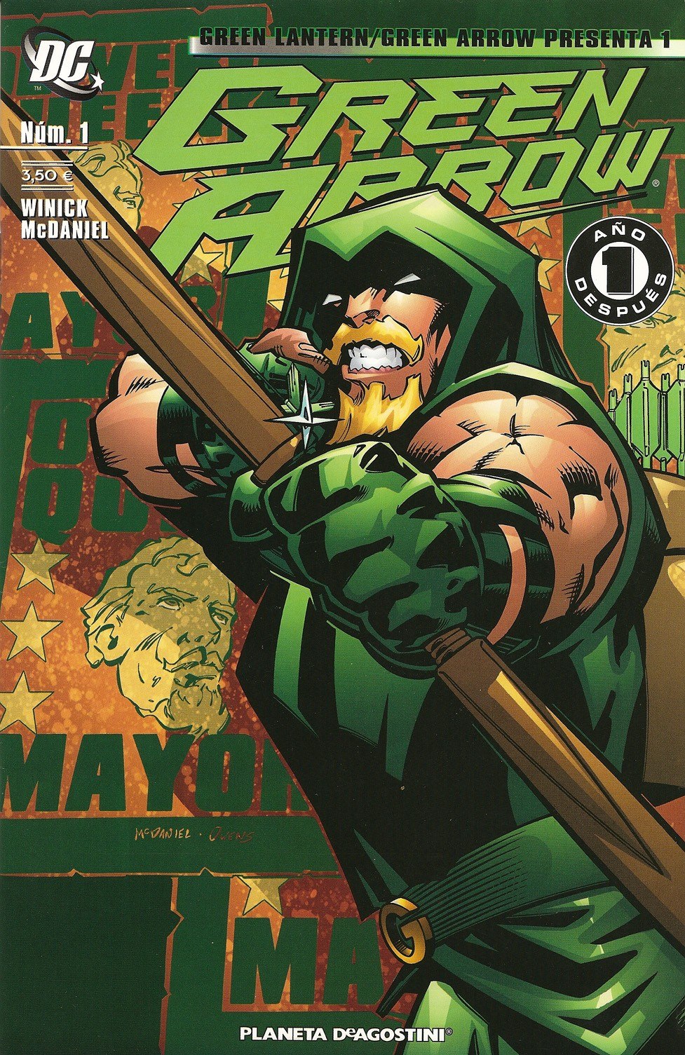 Portada ampliada de The Green Arrow