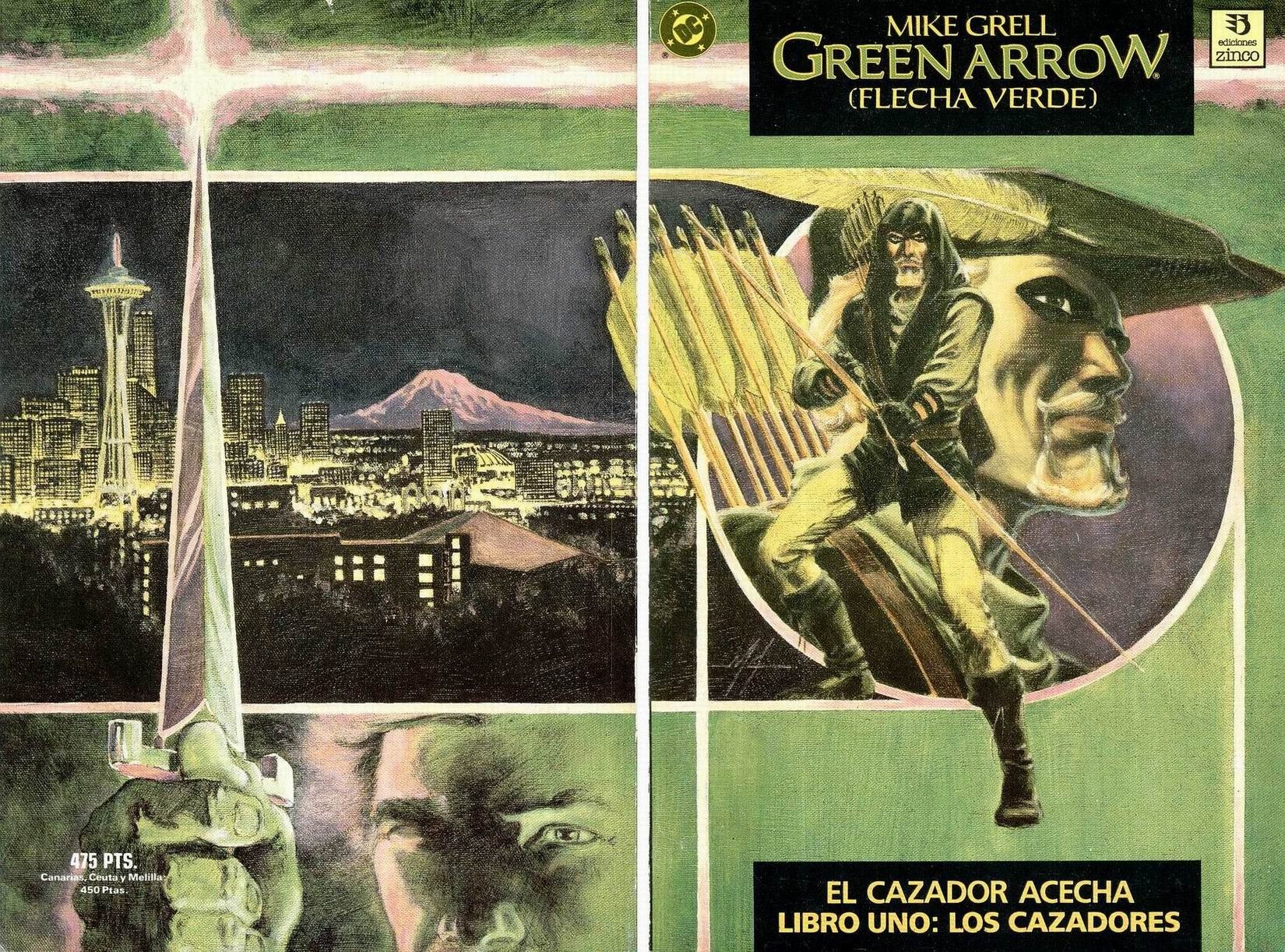 Portada ampliada de GREEN ARROW (FLECHA VERDE)