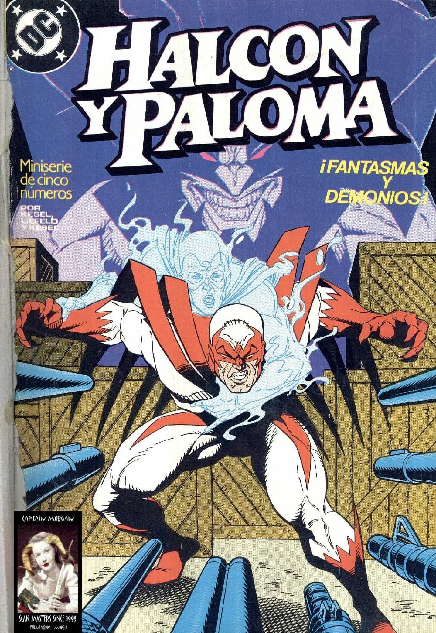 Portada ampliada de HALCON Y PALOMA