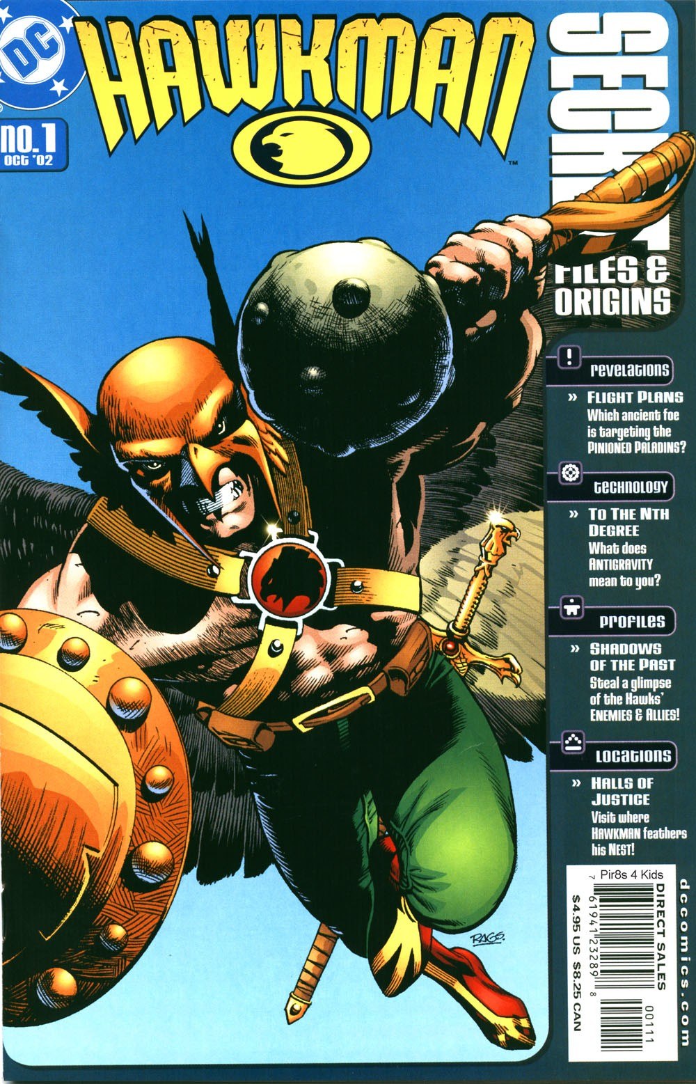 Portada ampliada de HAWKMAN