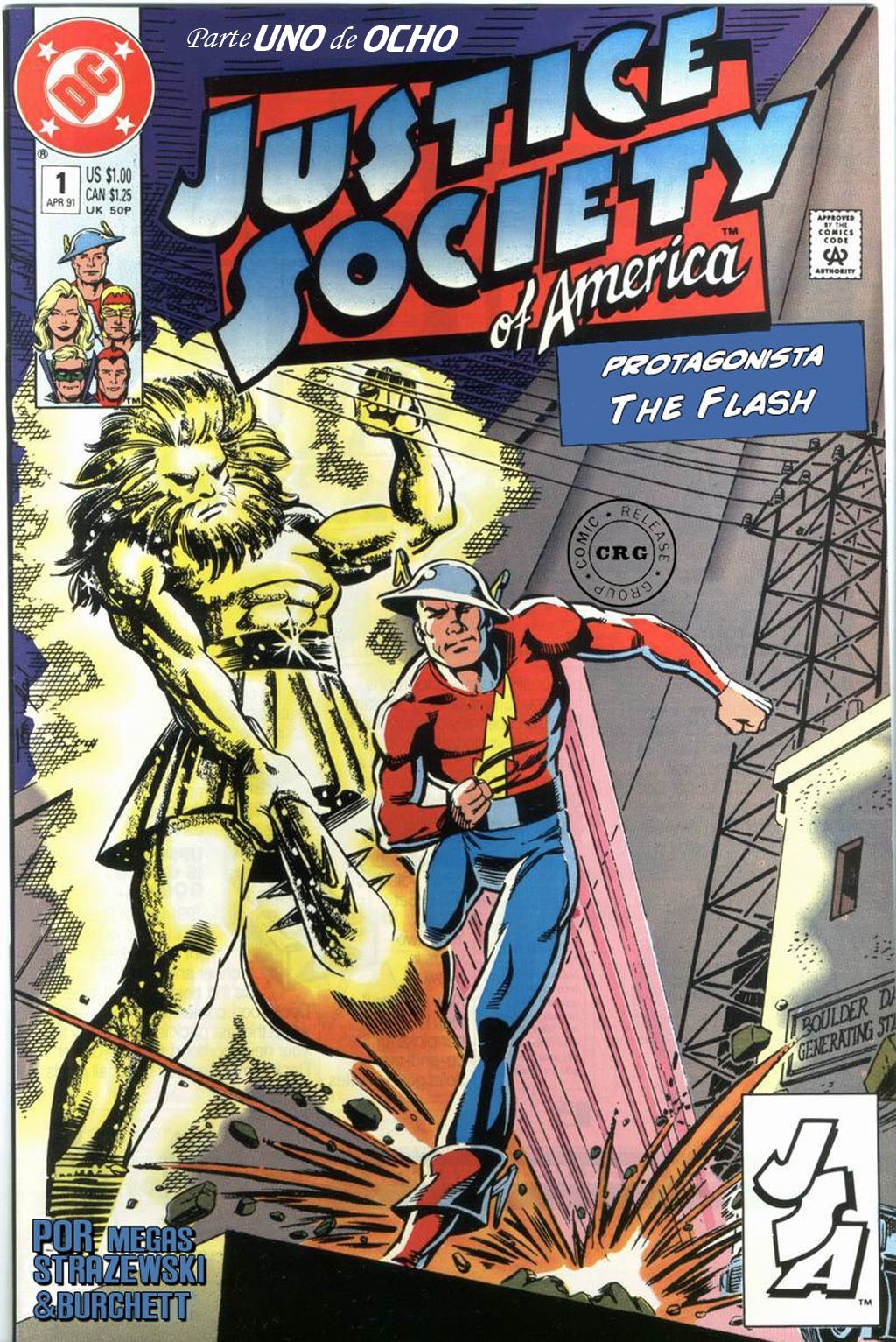 Portada ampliada de JUSTICE SOCIETY of America