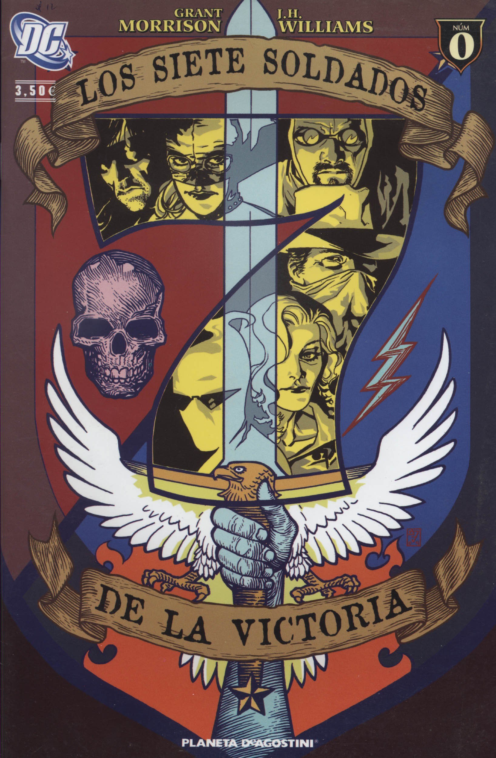 Portada ampliada de LOS SIETE SOLDADOS DE LA VICTORIA