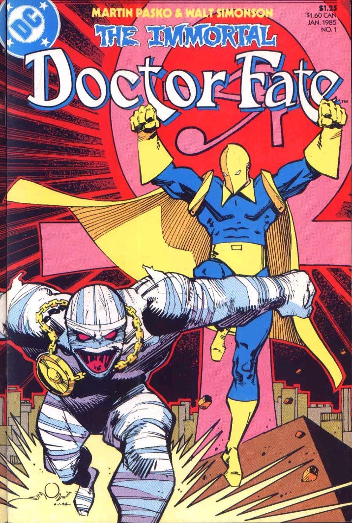 Portada ampliada de The Immortal Doctor Fate