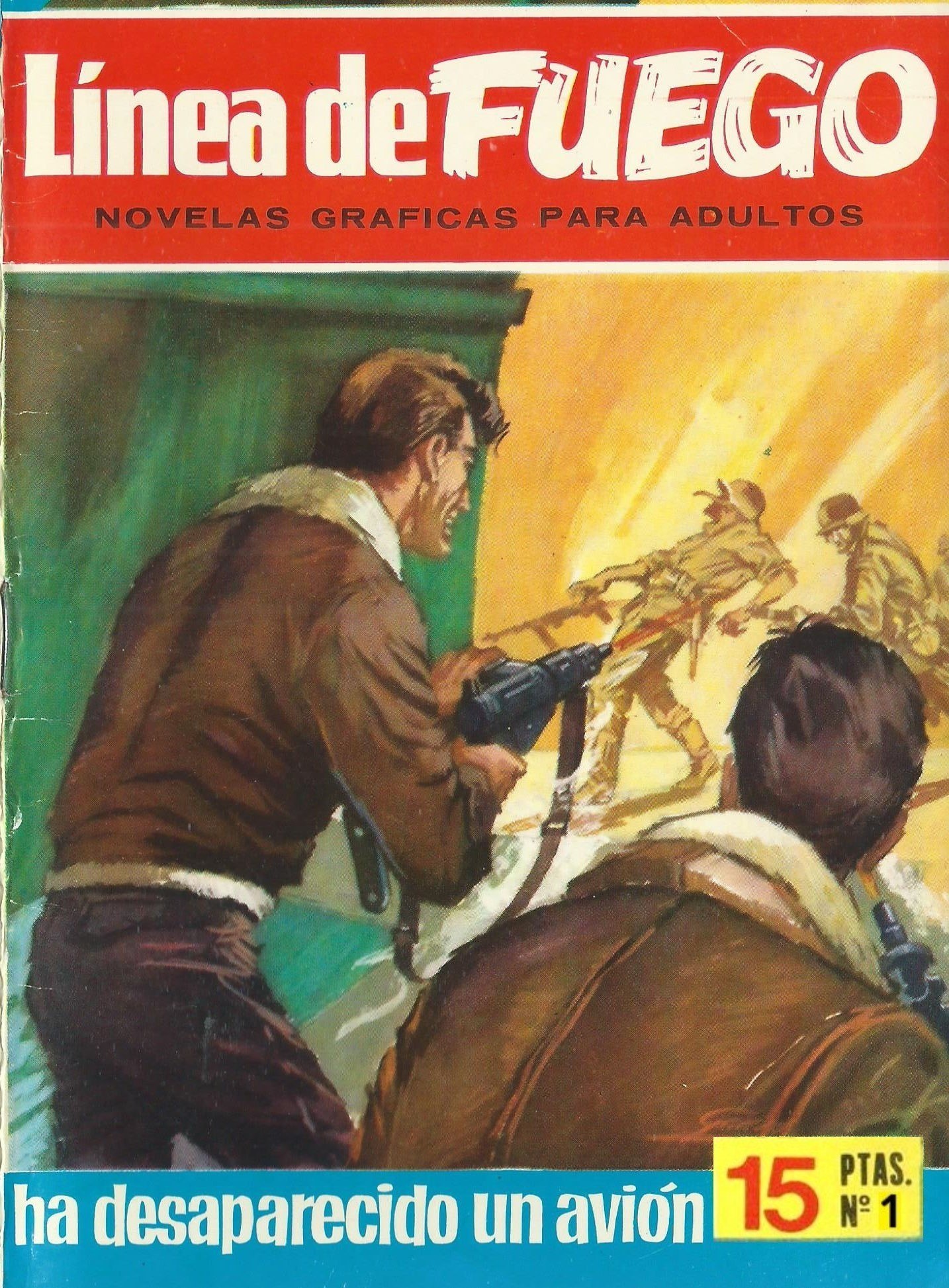 Portada ampliada de Línea de FUEGO