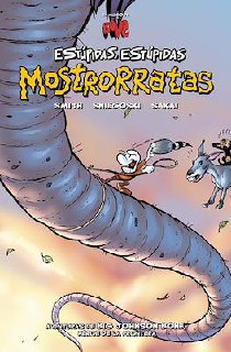 Portada ampliada de ESTÚPIDAS, ESTÚPIDAS MostroRatas