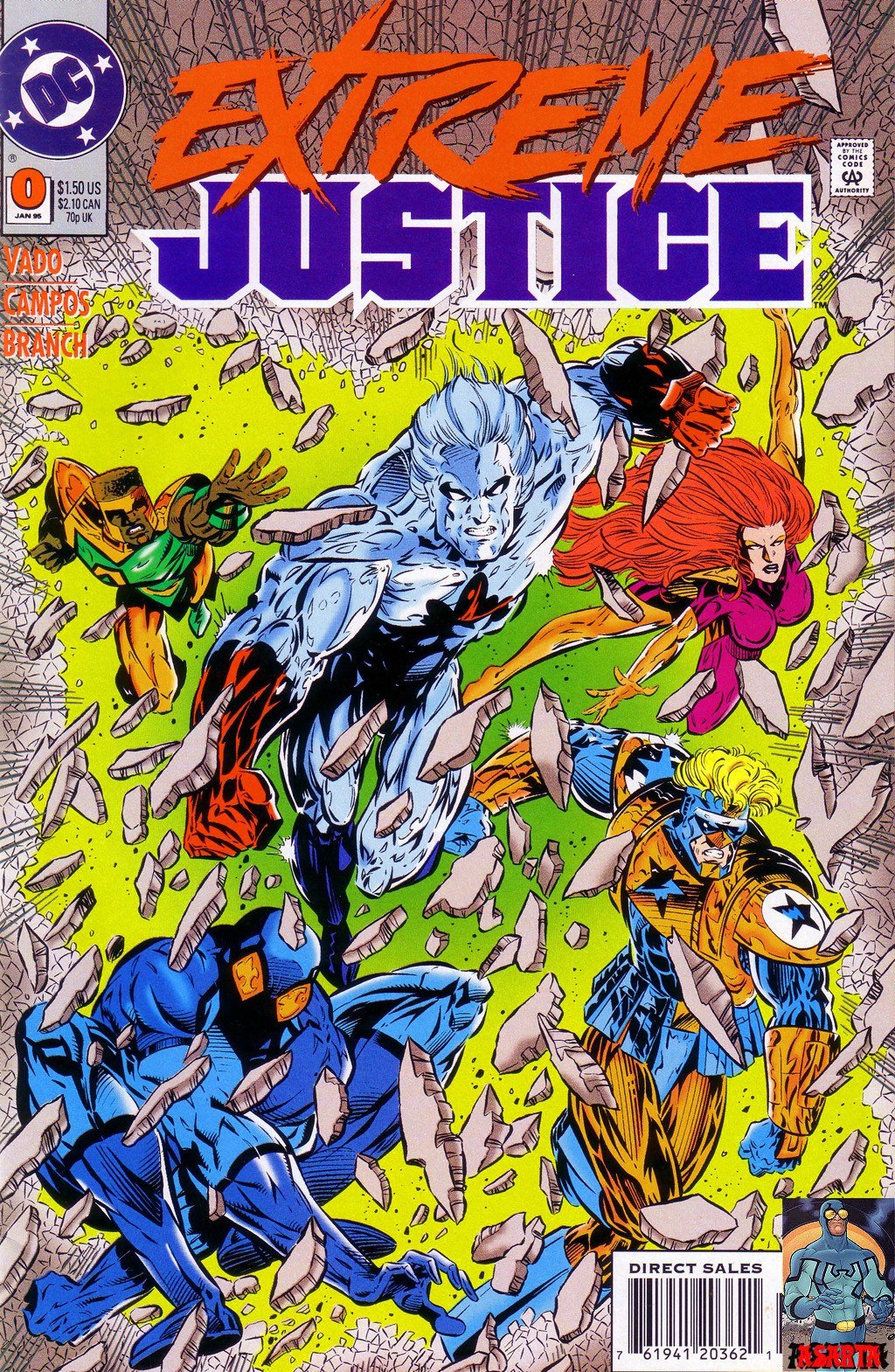 Portada ampliada de EXTREME JUSTICE