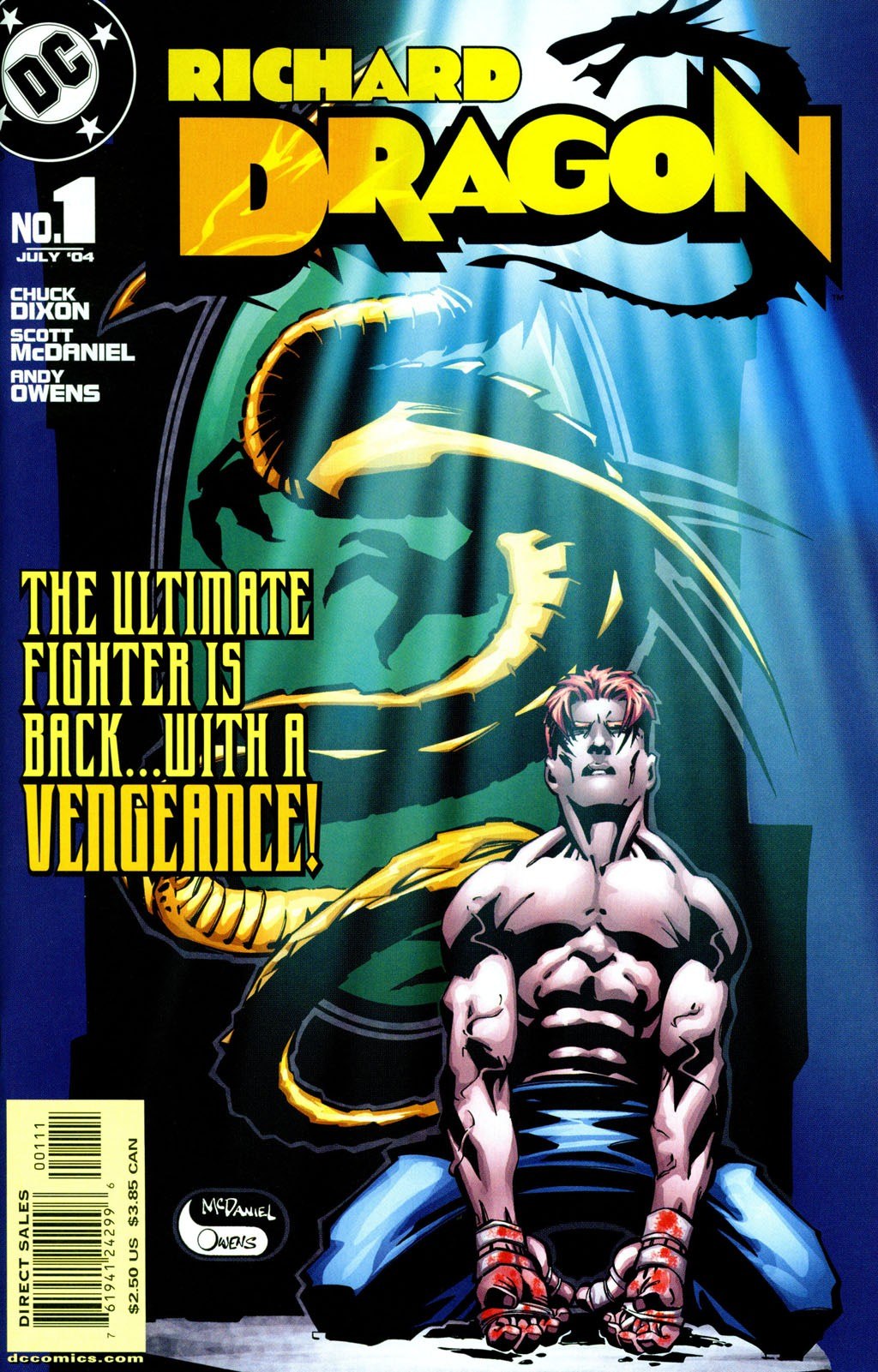 Portada ampliada de RICHARD DRAGON
