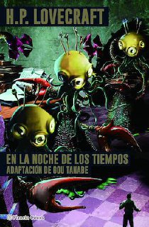 Portada ampliada de EN LA NOCHE DE LOS TIEMPOS ADAPTACIÓN DE GOU TANABE