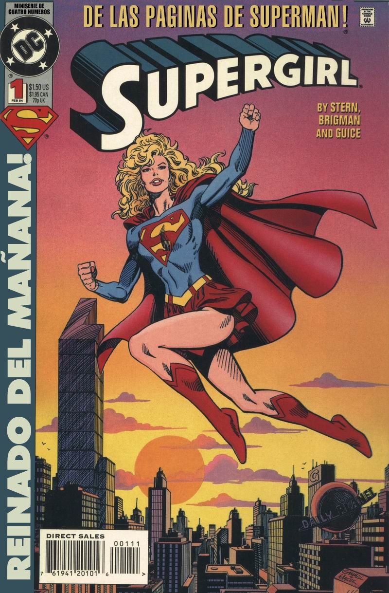 Portada ampliada de SUPERGIRL
