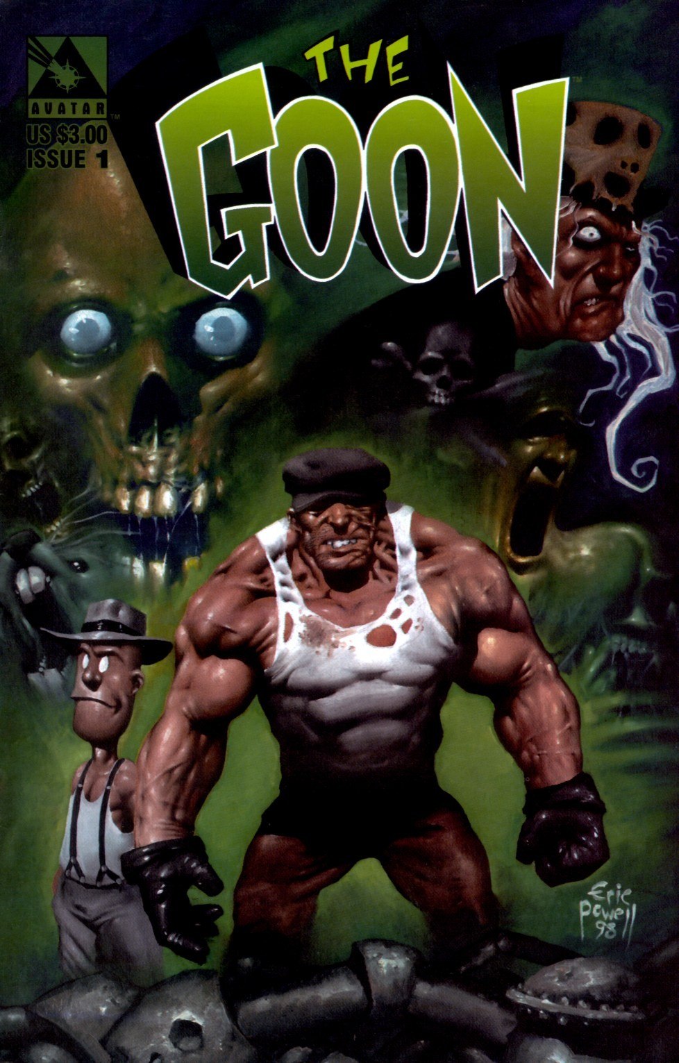 Portada ampliada de THE GOON