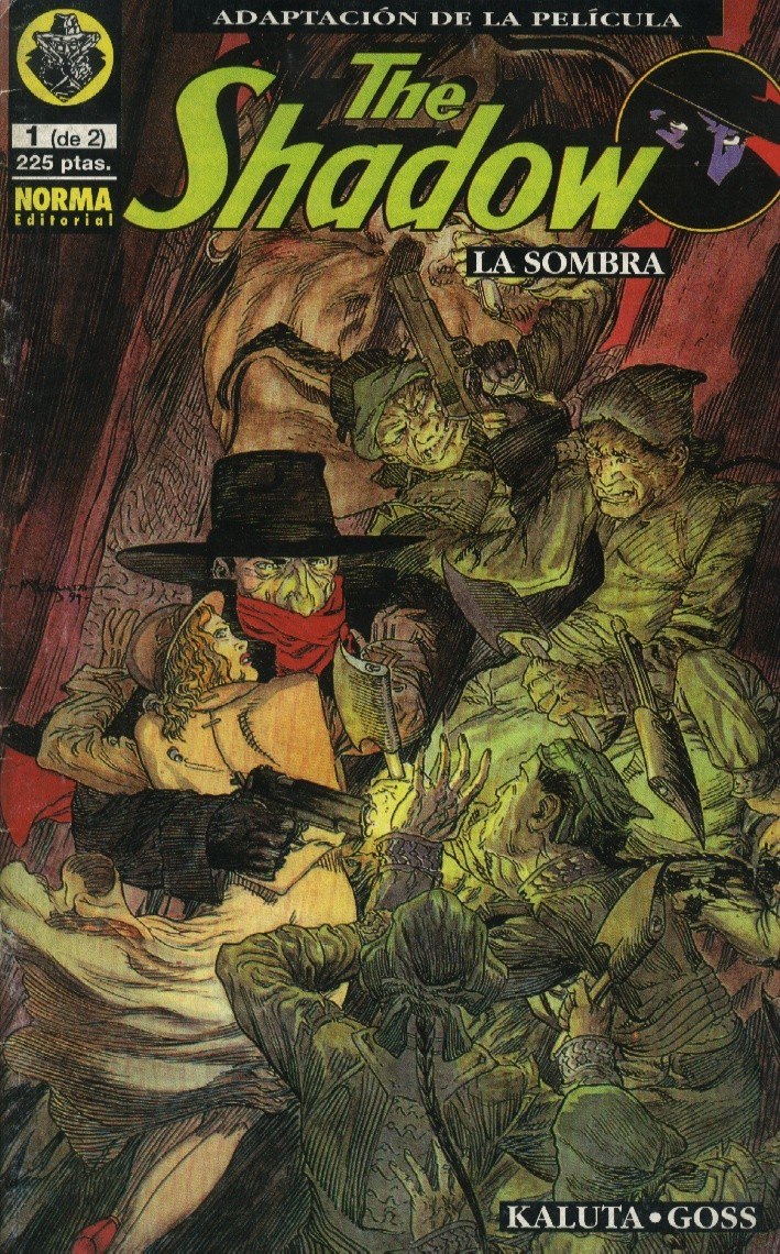 Portada ampliada de The Shadow