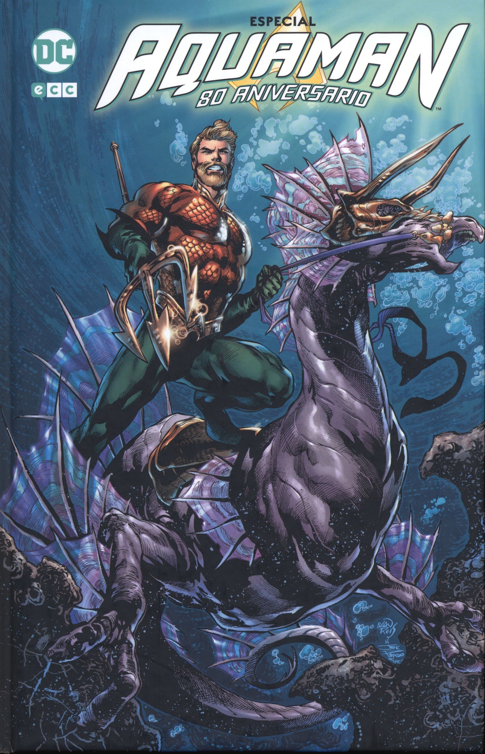 Portada ampliada de ESPECIAL AQUAMAN 50 ANIVERSARIO