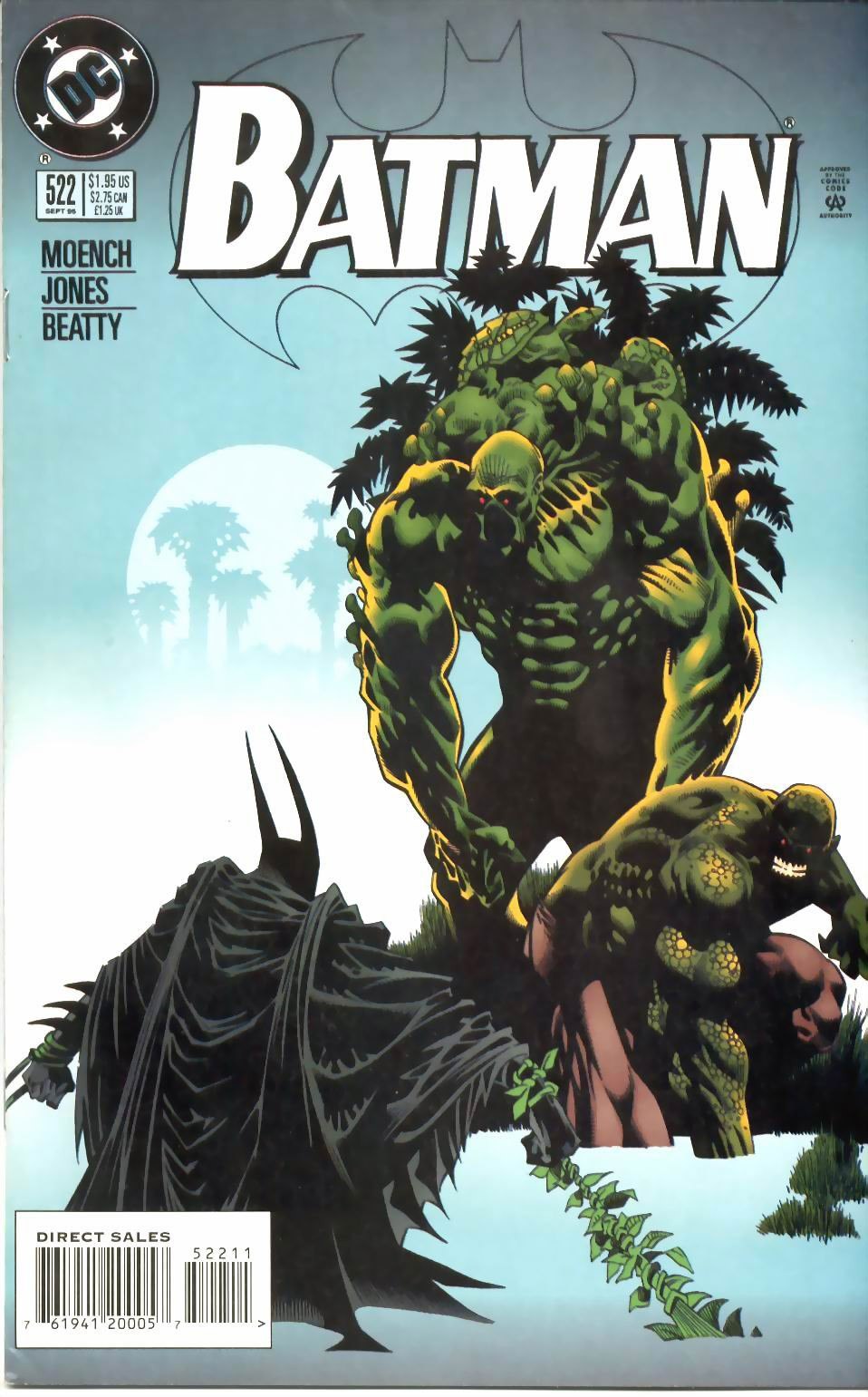 Portada ampliada de BATMAN