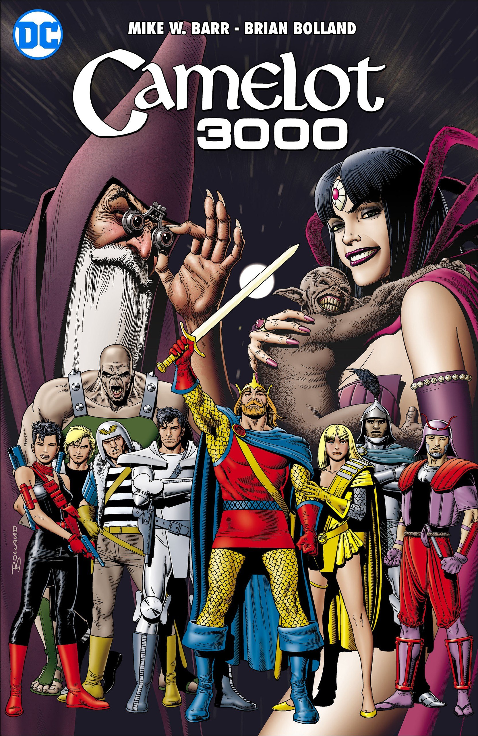 Portada ampliada de Camelot 3000