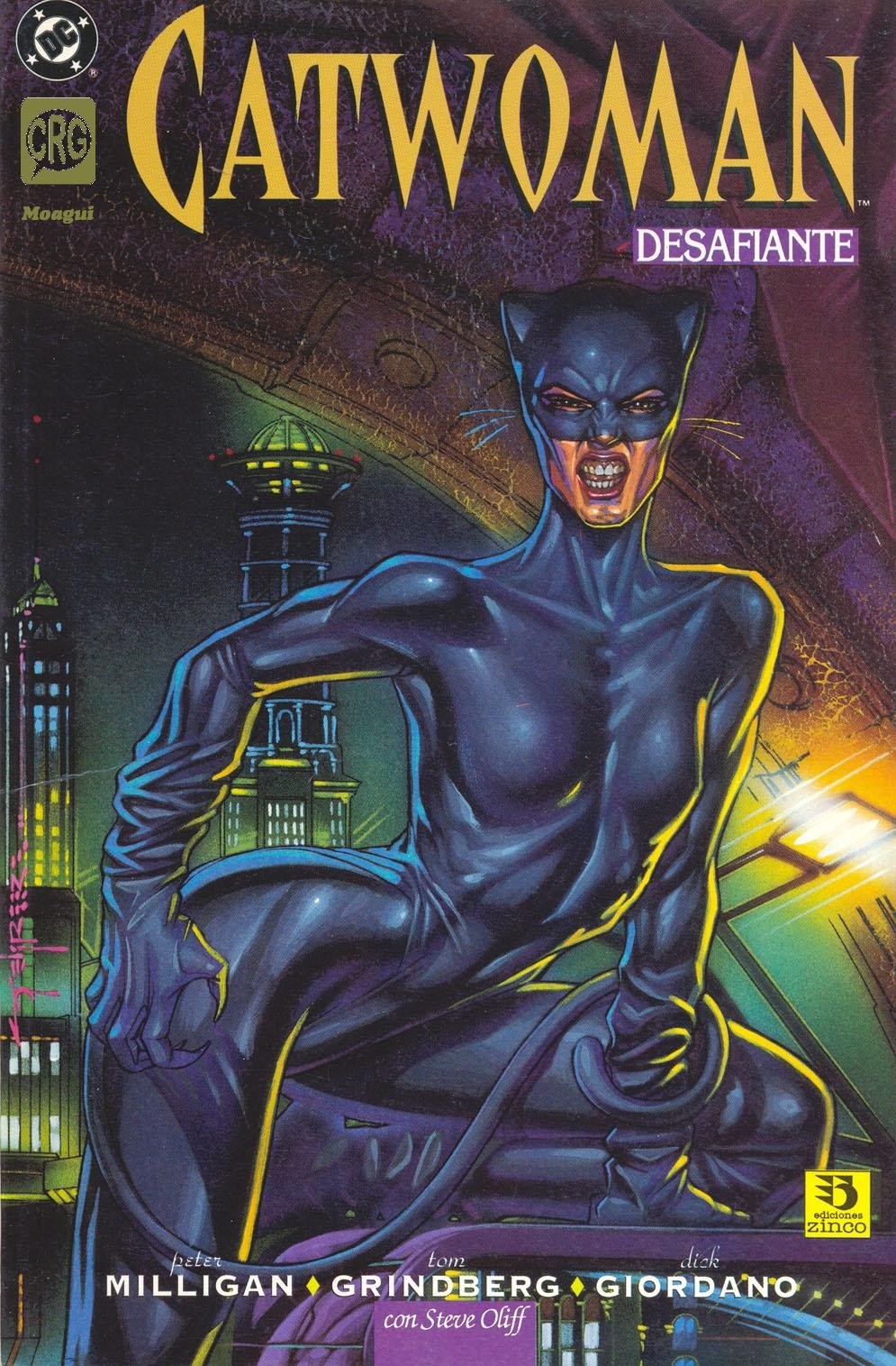 Portada ampliada de CATWOMAN DESAFIANTE