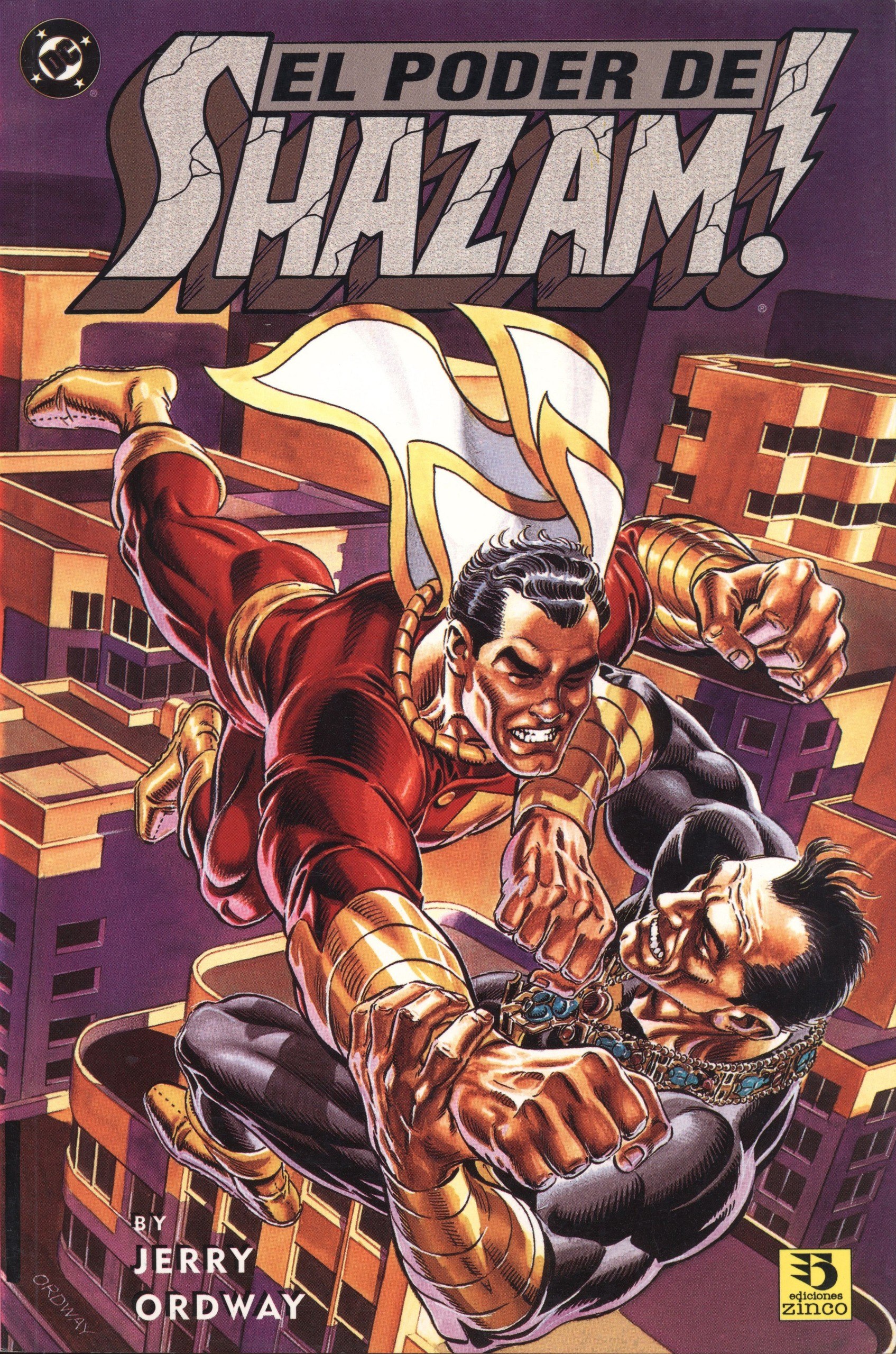 Portada ampliada de EL PODER DE SHAZAM!