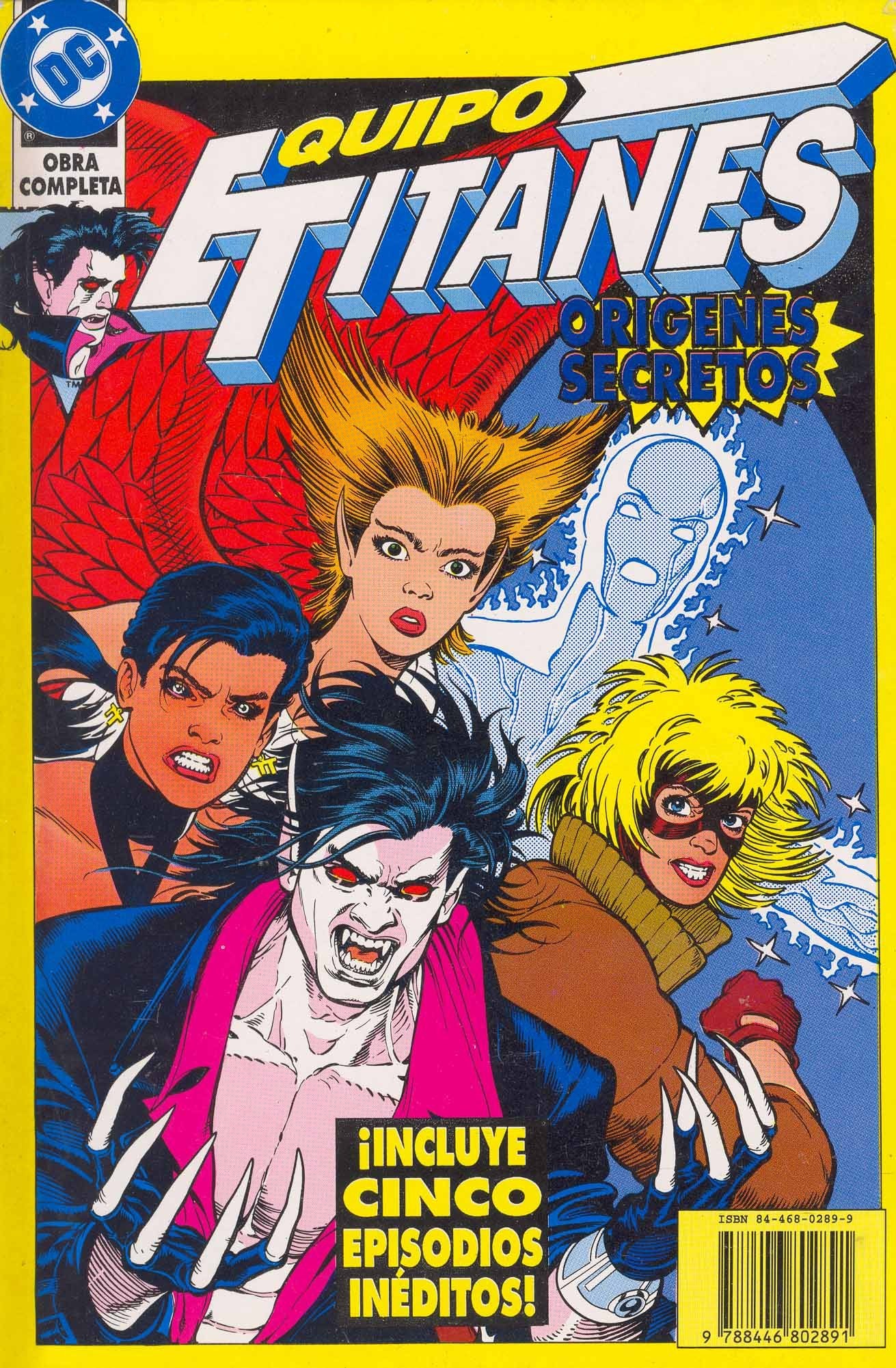 Portada ampliada de Equipo Titanes