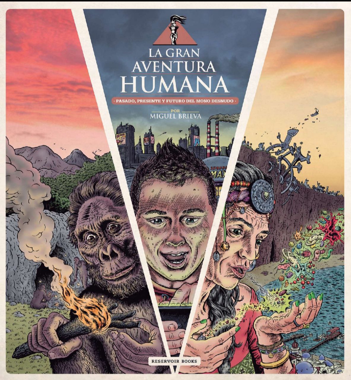 Portada ampliada de LA GRAN AVENTURA HUMANA
