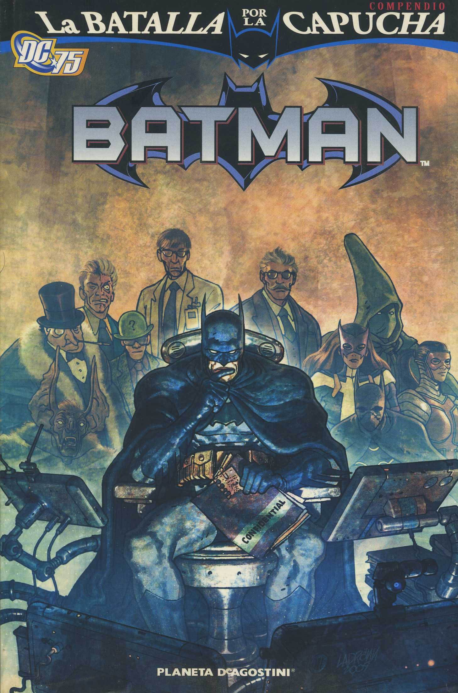 Portada ampliada de BATMAN