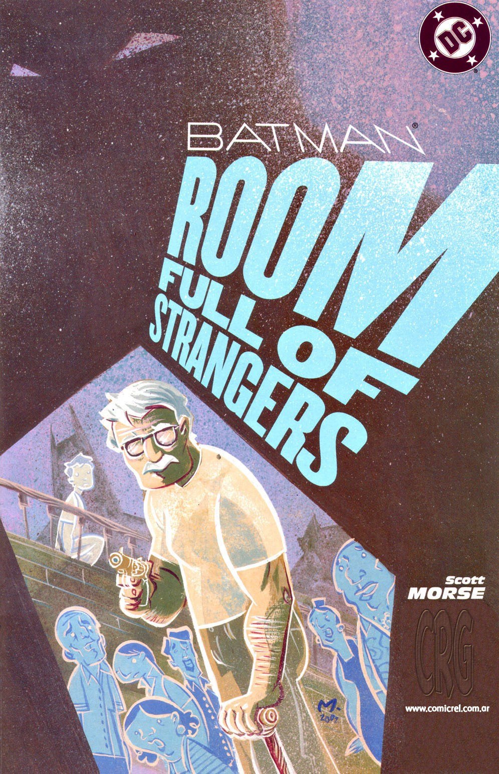 Portada ampliada de BATMAN ROOM FULL OF STRANGERS