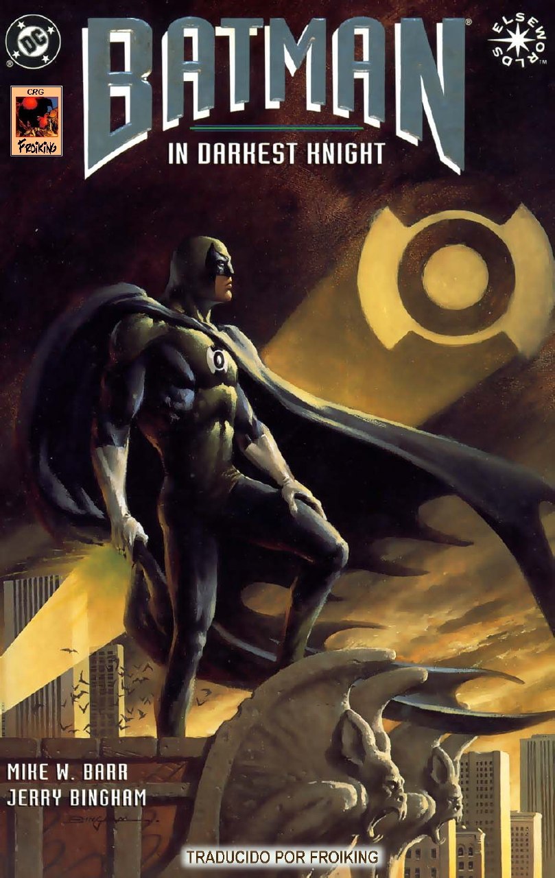 Portada ampliada de BATMAN IN DARKEST KNIGHT