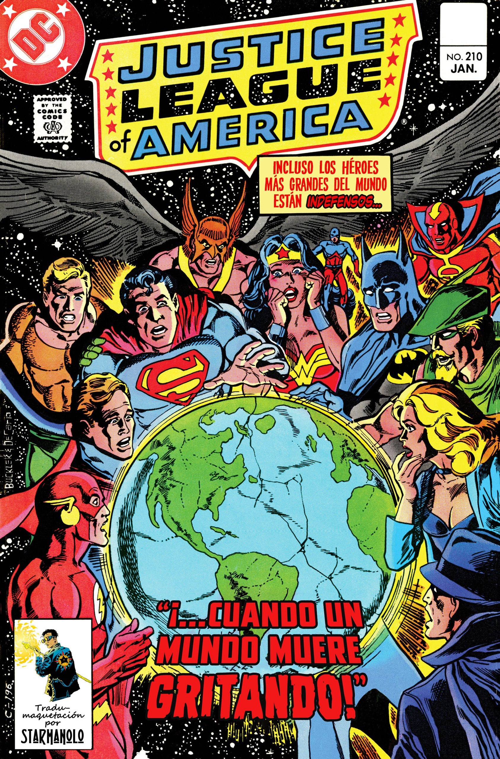 Portada ampliada de JUSTICE LEAGUE OF AMERICA