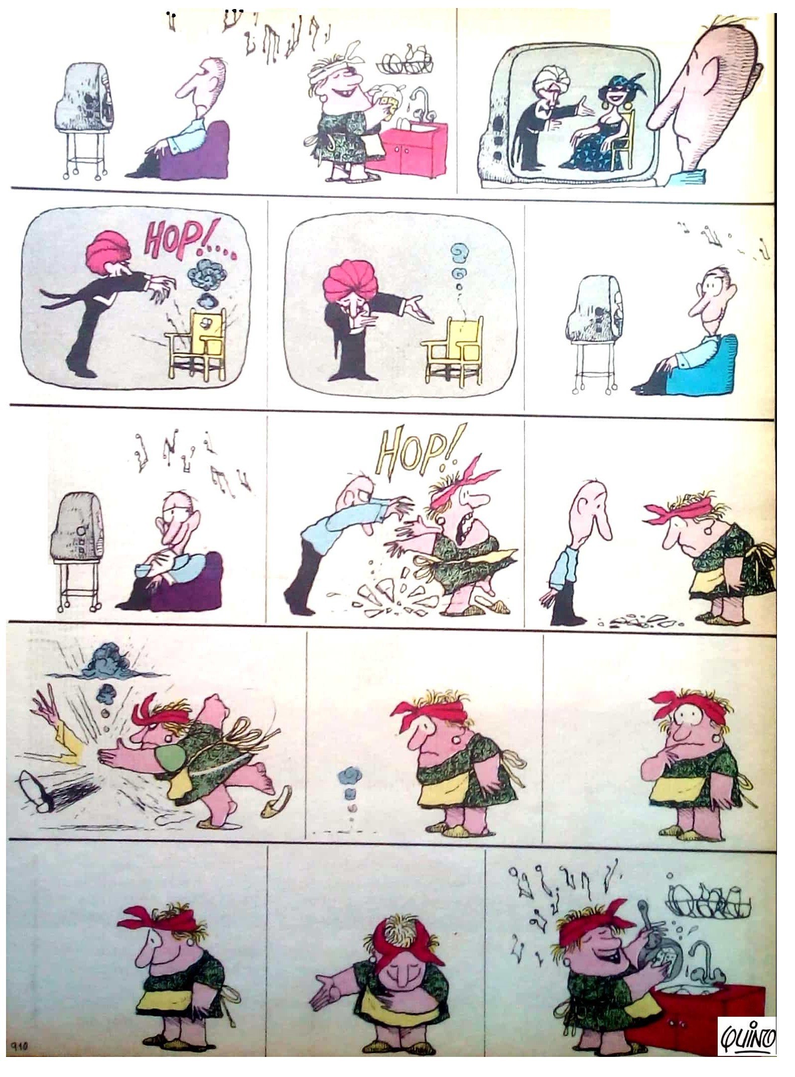 Portada ampliada de QUINO A COLOR 1987