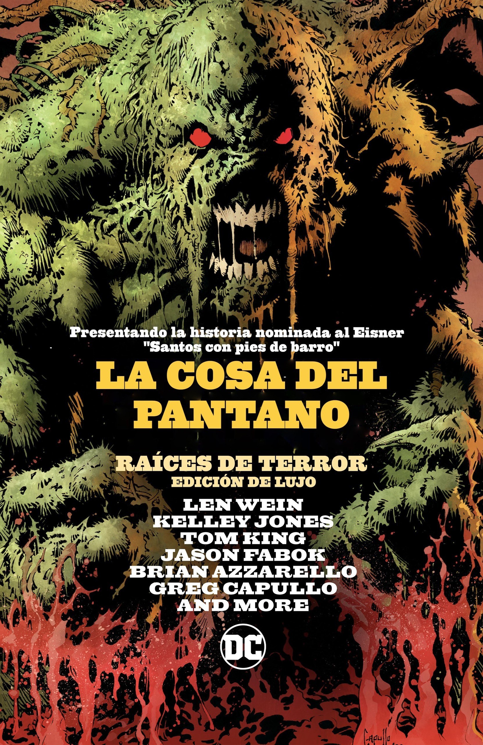 Portada ampliada de LA COSA DEL PANTANO