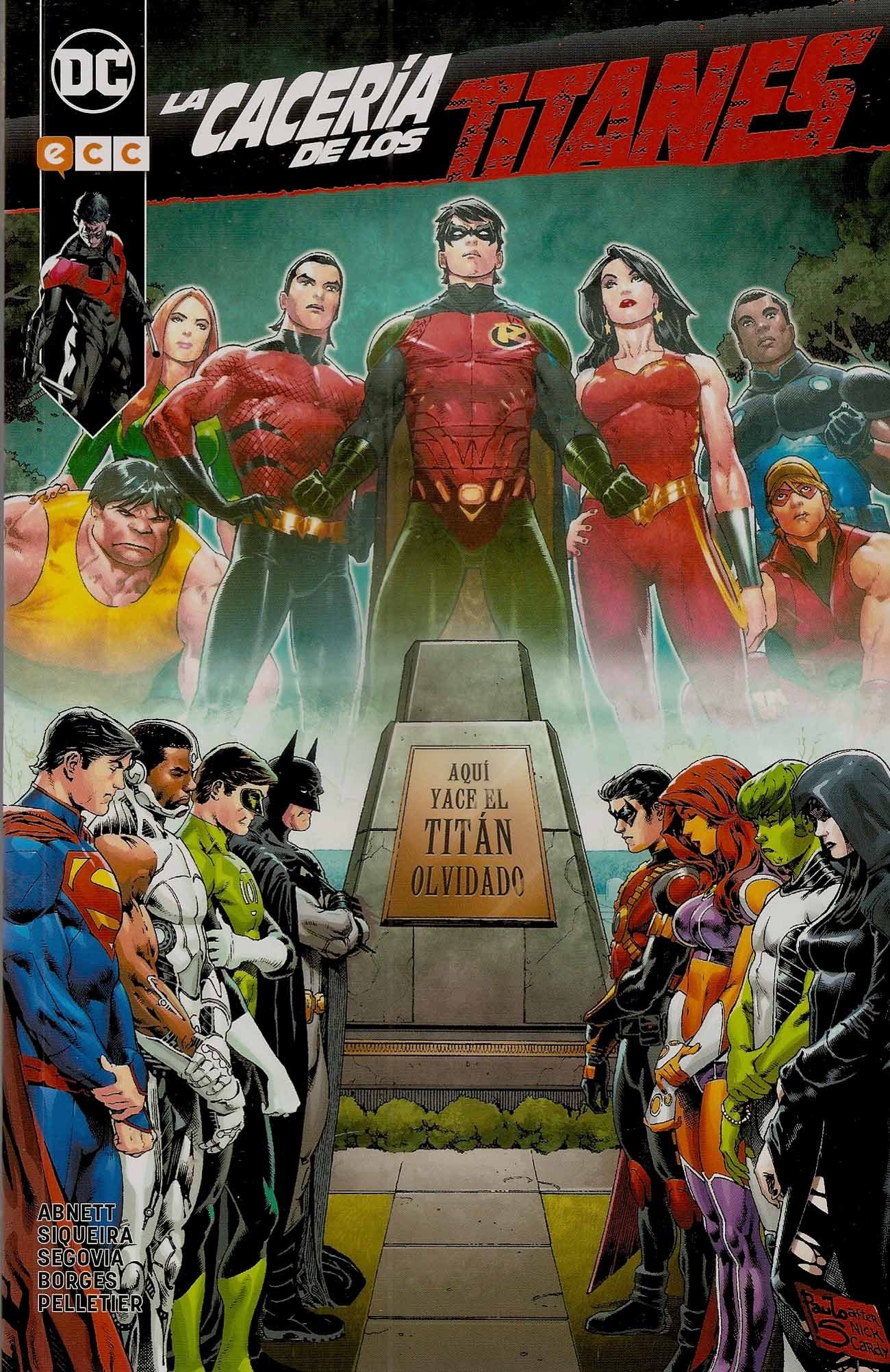 Portada ampliada de LA CACERÍA DE LOS TITANES