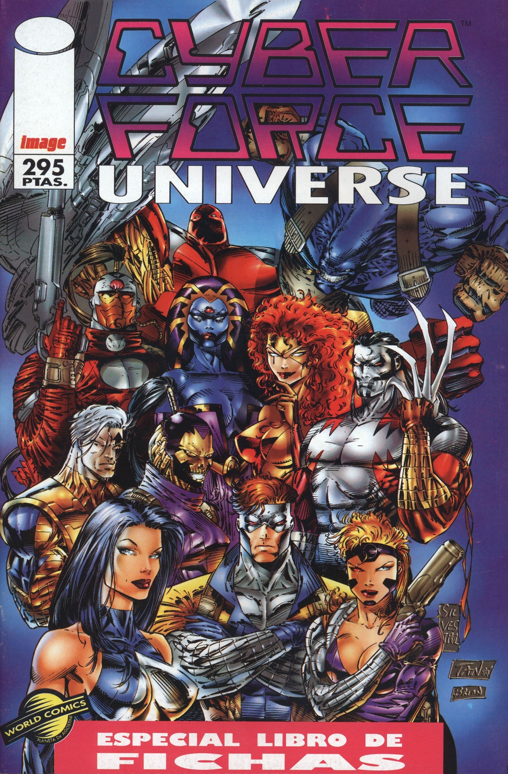 Portada ampliada de CYBER FORCE UNIVERSE