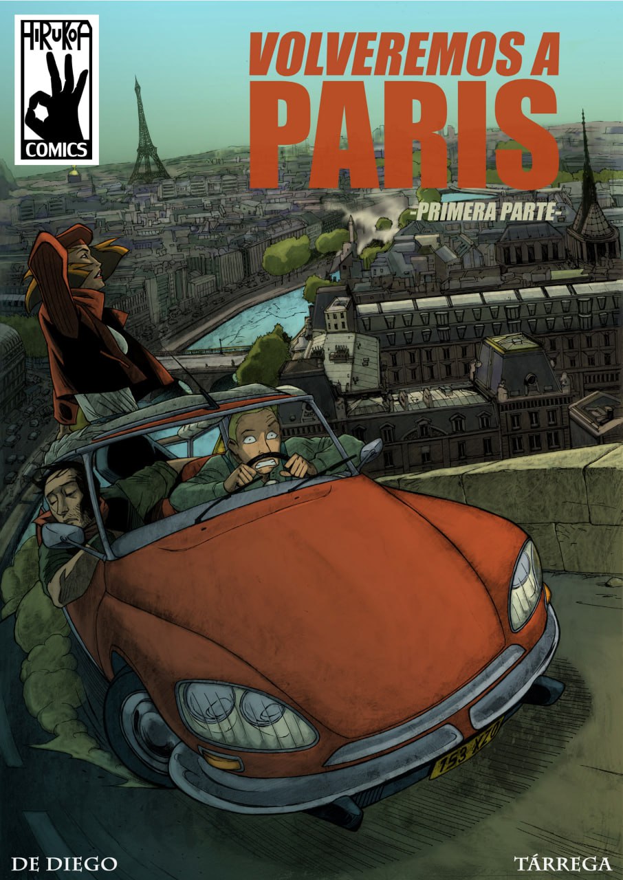 Portada ampliada de VOLVEREMOS A PARIS
