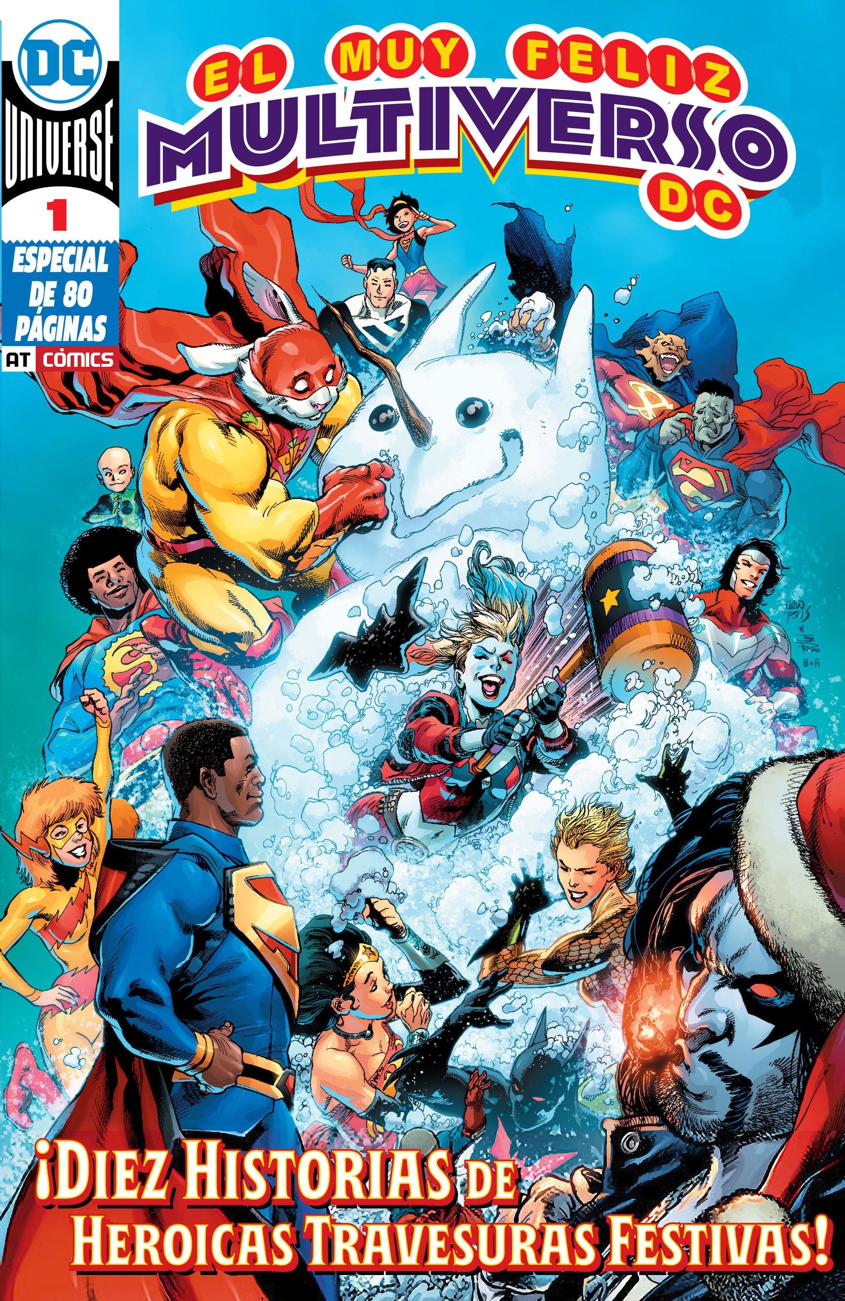 Portada ampliada de EL MUY FELIZ MULTIVERSO