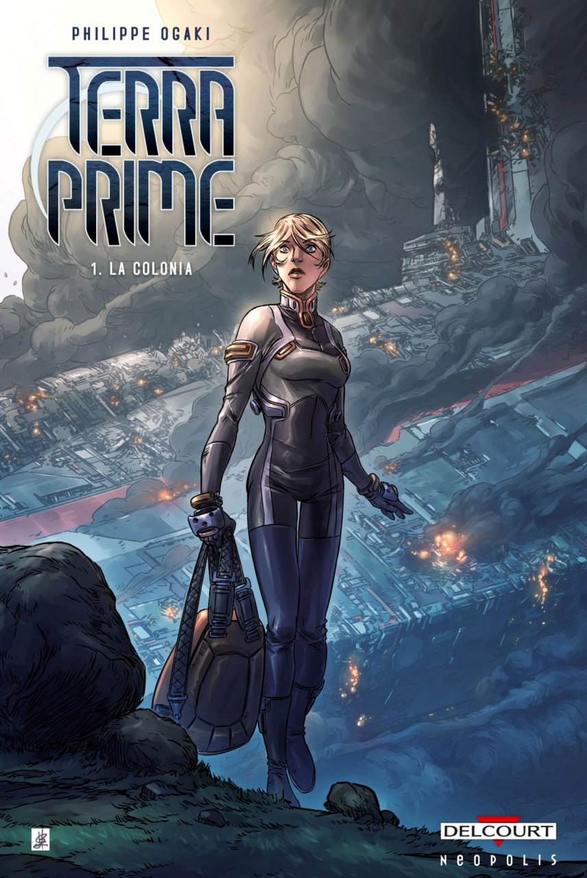 Portada ampliada de Terra Prime