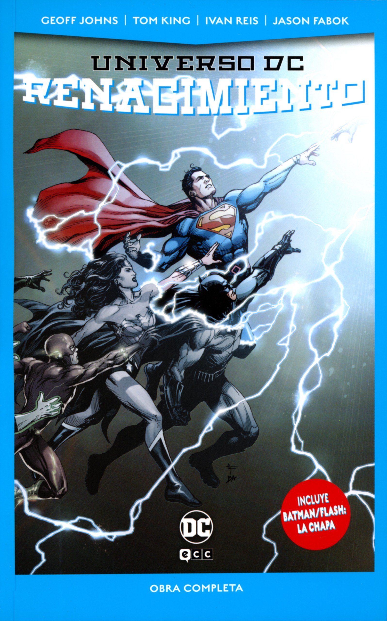 Portada ampliada de UNIVERSO DC RENACIMIENTO