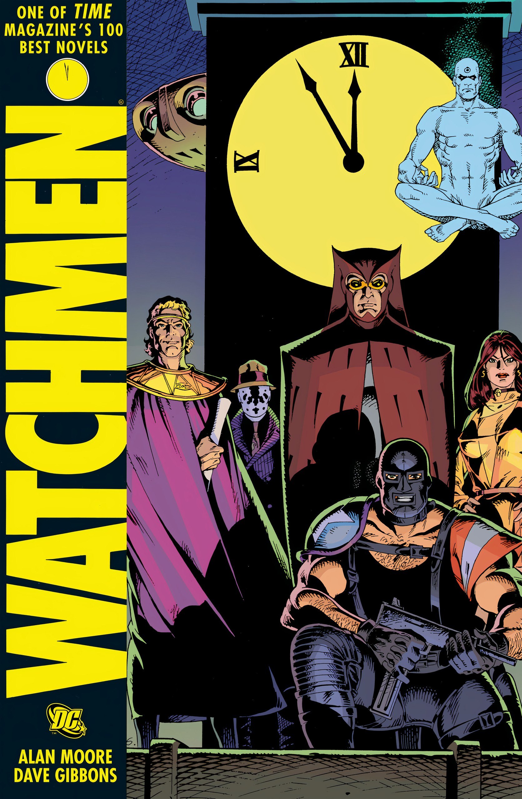 Portada ampliada de WATCHMEN