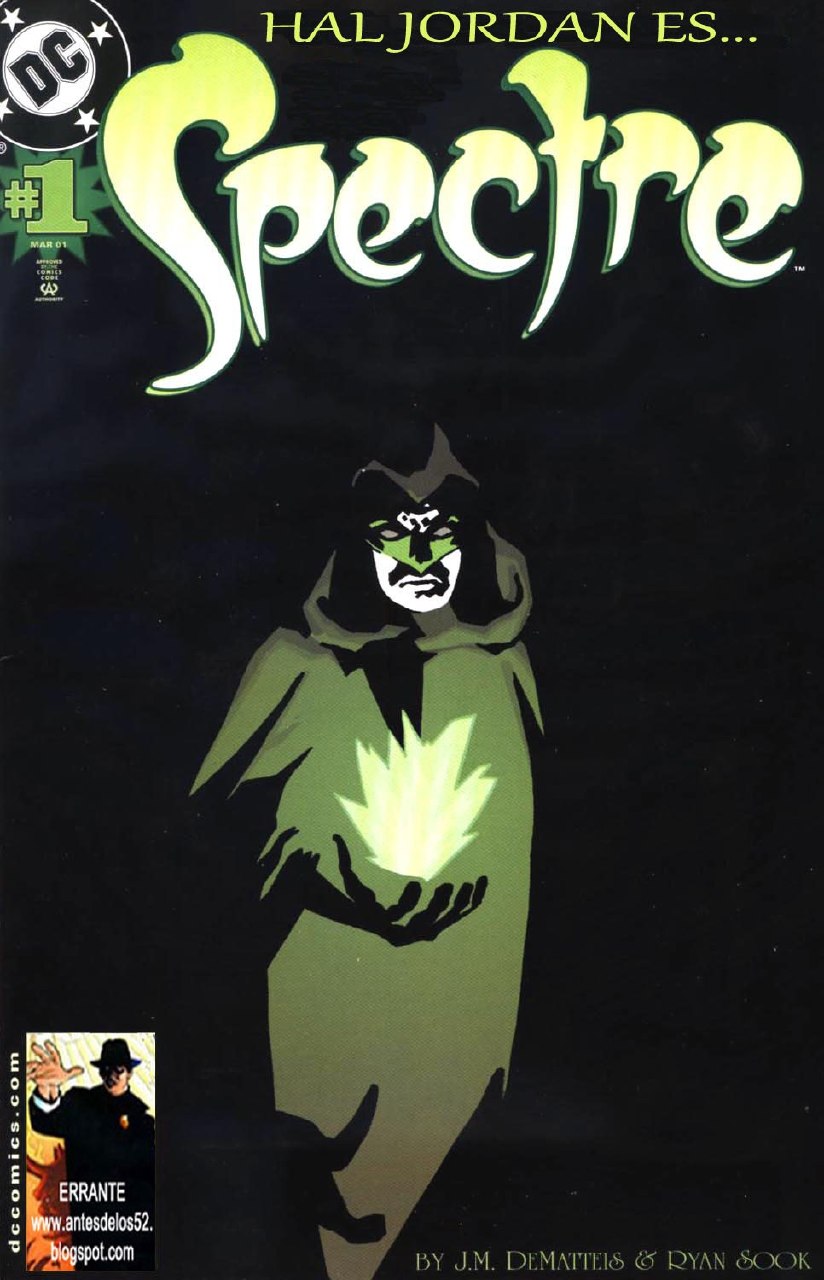 Portada ampliada de Hal Jordan es... Spectre